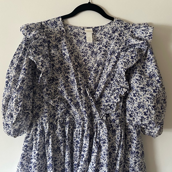H&M Blue Floral Dress - Picture 5 of 8